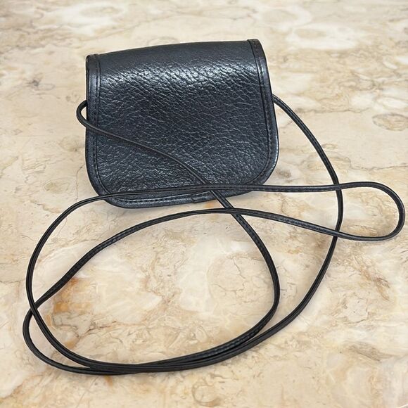 Vintage Golan Mini Leather Crossbody Saddle Bag - Picture 3 of 13
